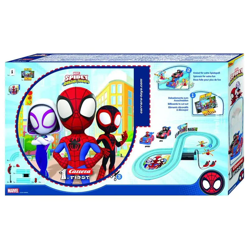 Marvel Spidey Amazing Friends Its Spidey Time pretekársky okruh produktová fotografia