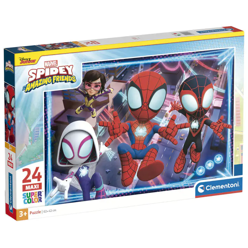 Marvel Spidey Amazing Friends maxi puzzle 24 dielikov produktová fotografia