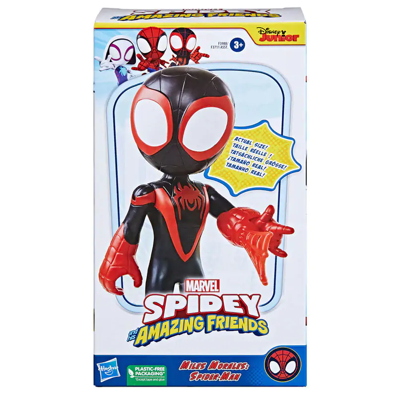 Marvel Spidey Amazing Friends Miles Morales figúrka 22 cm termékfotó