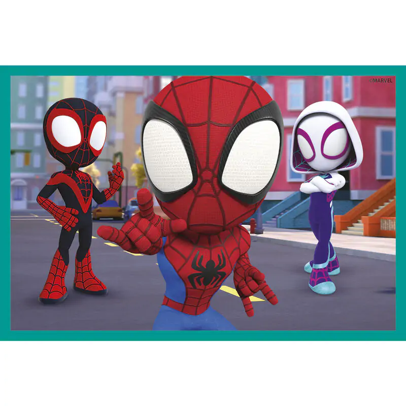 Marvel Spidey and His Amazing Friends kocka puzzle 6 ks produktová fotografia