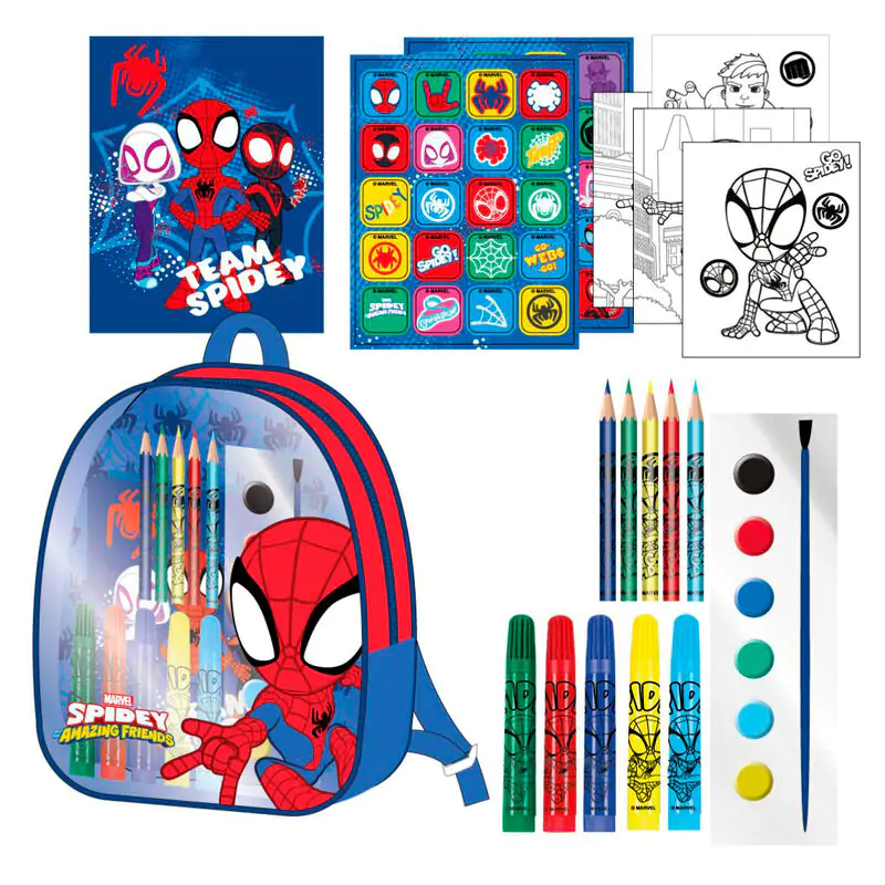 Marvel Spidey and His Amazing Friends ruksak stationery set produktová fotografia