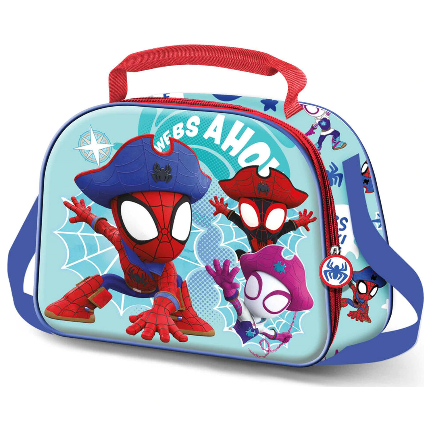 Marvel Spidey Pirates 3D obedová taška produktová fotografia