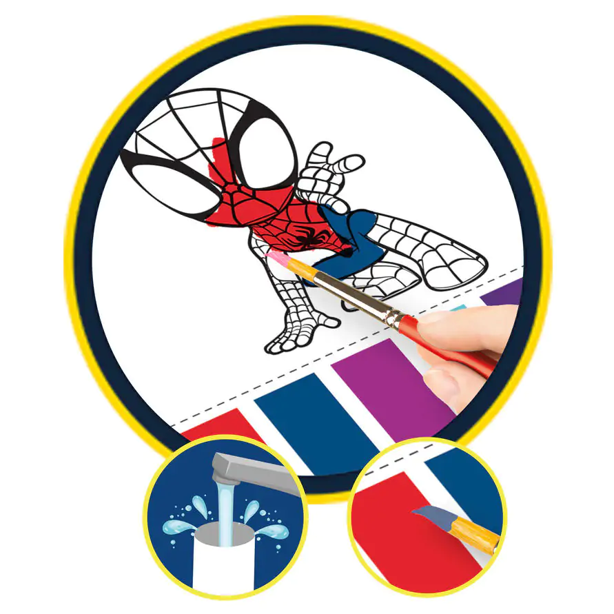Marvel Spidey cestovný maľovací set produktová fotografia