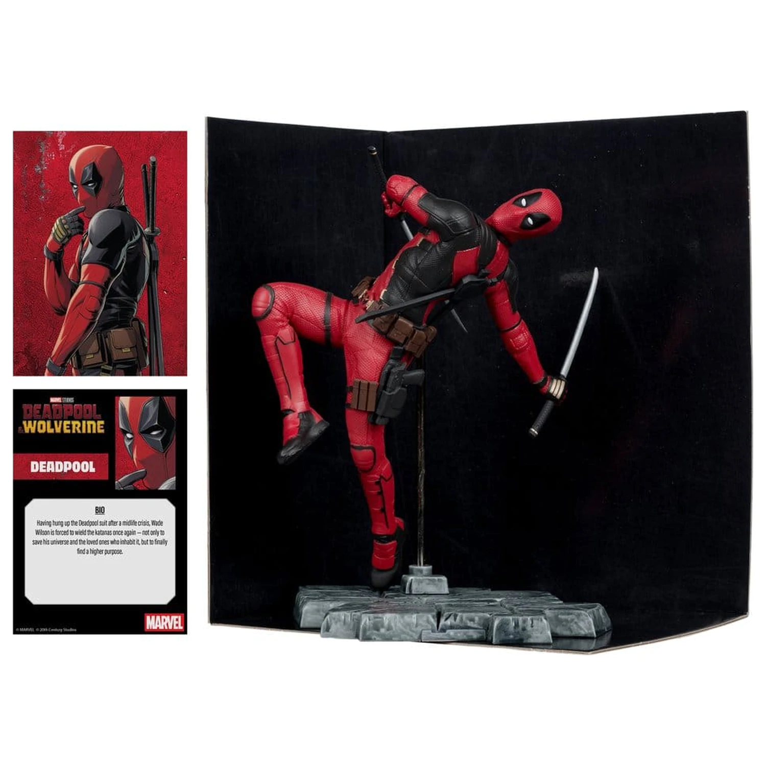 Socha Marvel Studios 1/10 Deadpool (Deadpool & Wolverine) (Gold Label) 17 cm produktová fotografia