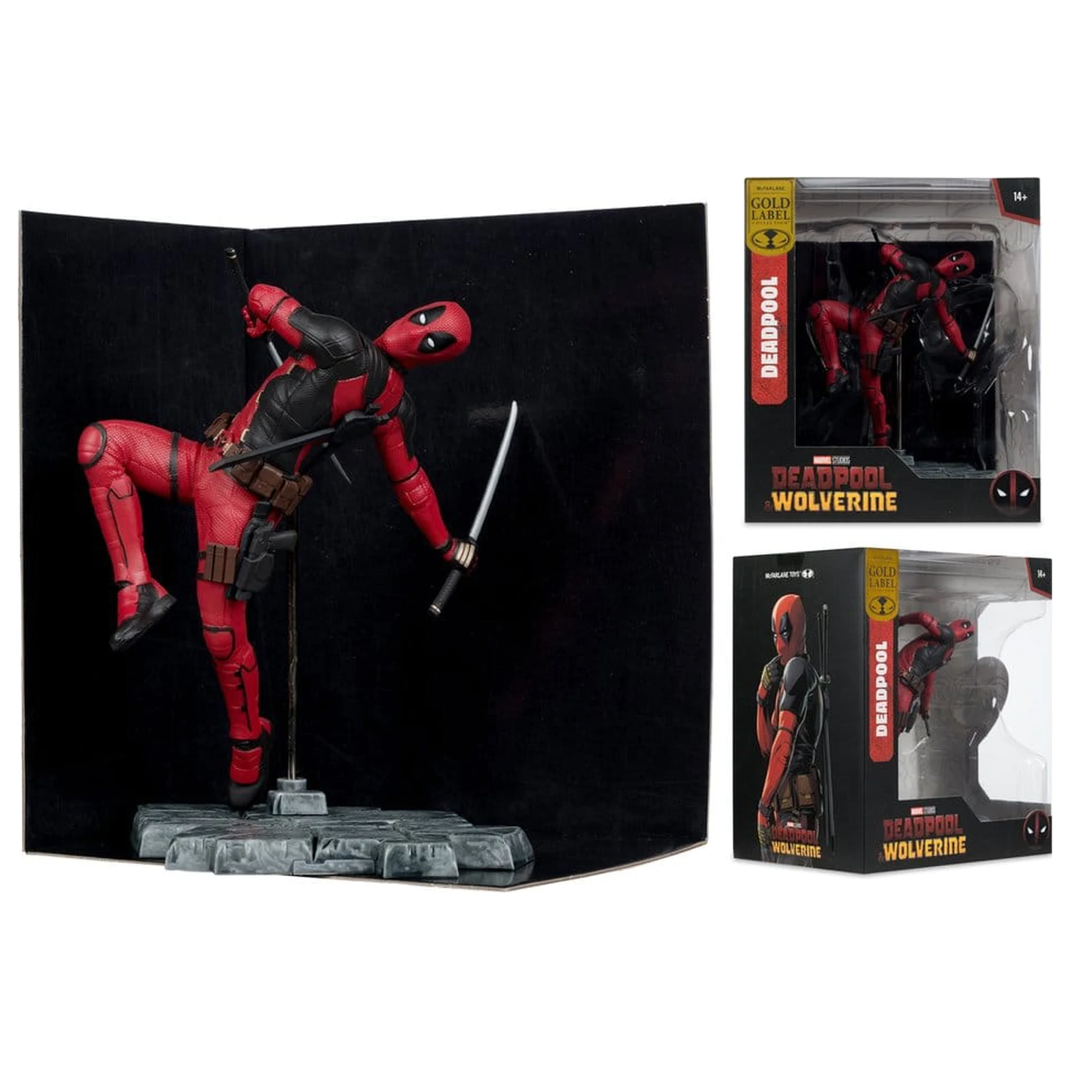 Socha Marvel Studios 1/10 Deadpool (Deadpool & Wolverine) (Gold Label) 17 cm produktová fotografia