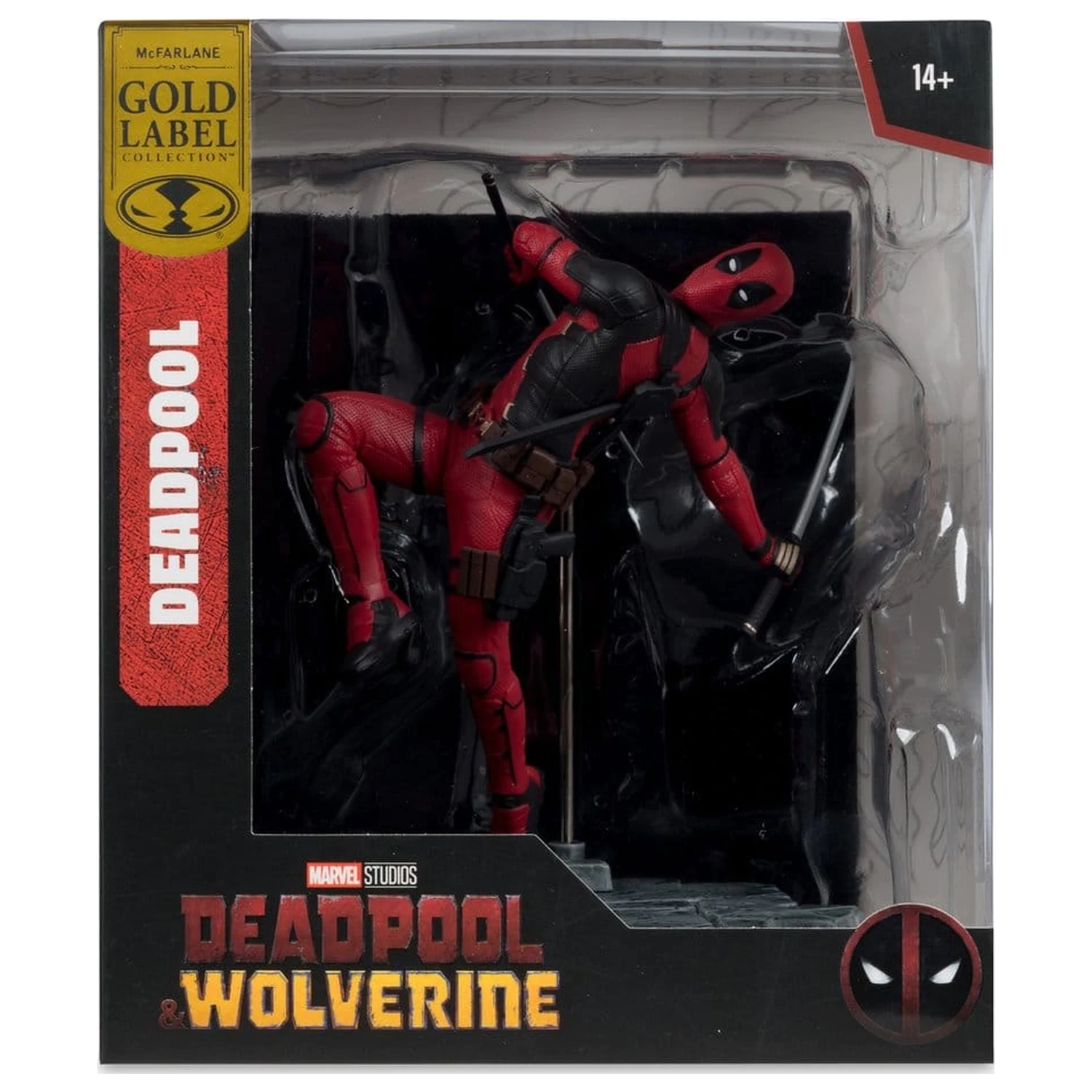 Socha Marvel Studios 1/10 Deadpool (Deadpool & Wolverine) (Gold Label) 17 cm produktová fotografia