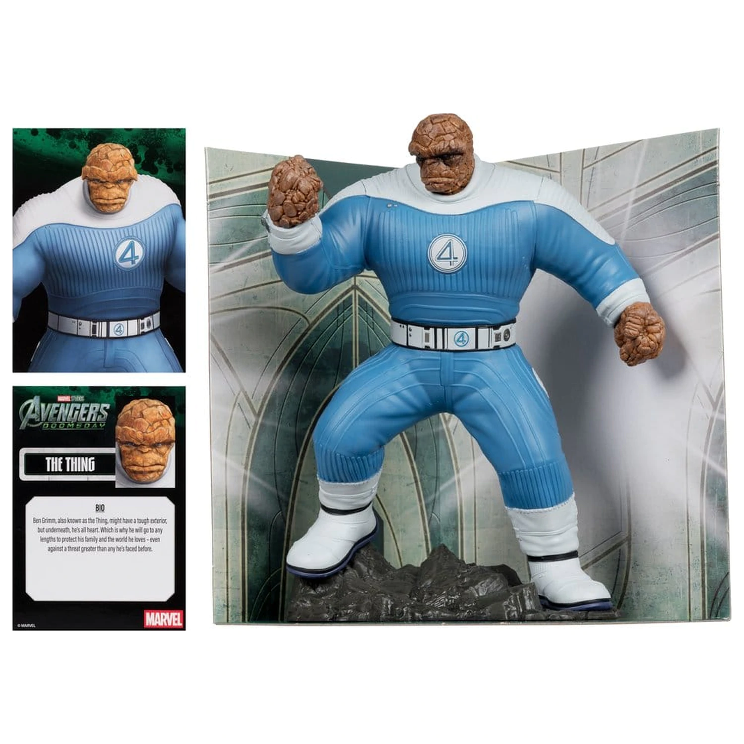 Socha Marvel Studios 1/10 The Thing (Avengers: Doomsday) (Gold Label) 19 cm produktová fotografia