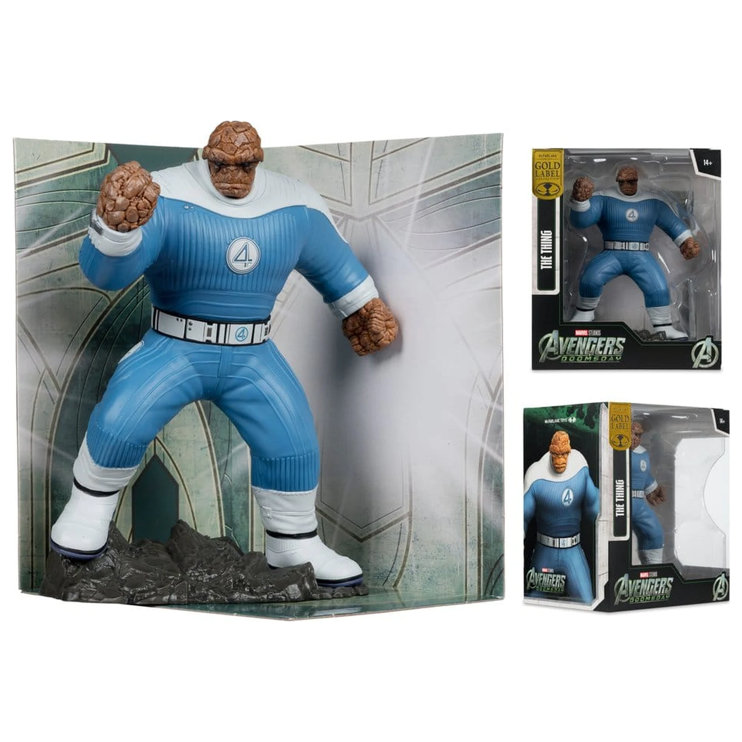 Socha Marvel Studios 1/10 The Thing (Avengers: Doomsday) (Gold Label) 19 cm produktová fotografia