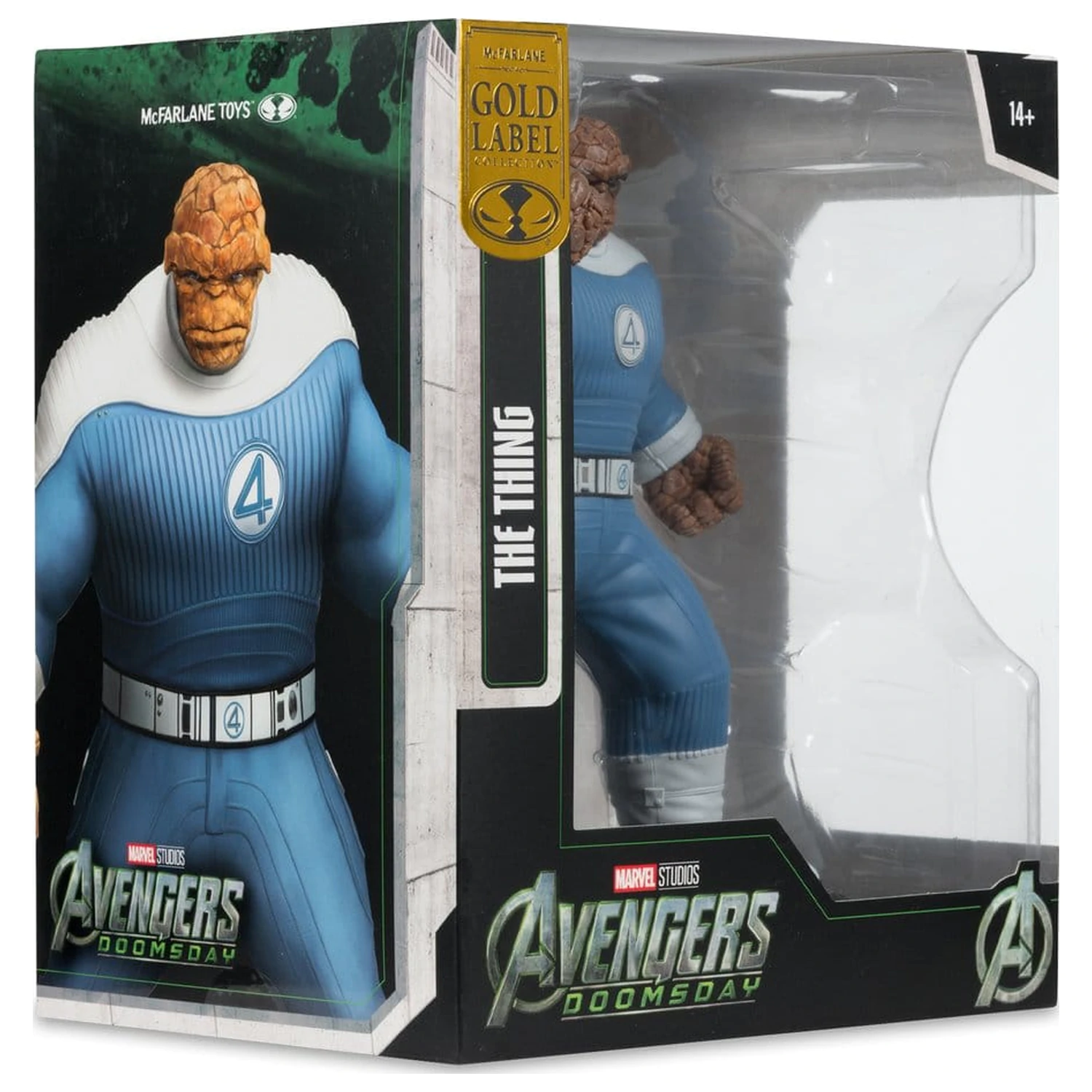 Socha Marvel Studios 1/10 The Thing (Avengers: Doomsday) (Gold Label) 19 cm produktová fotografia