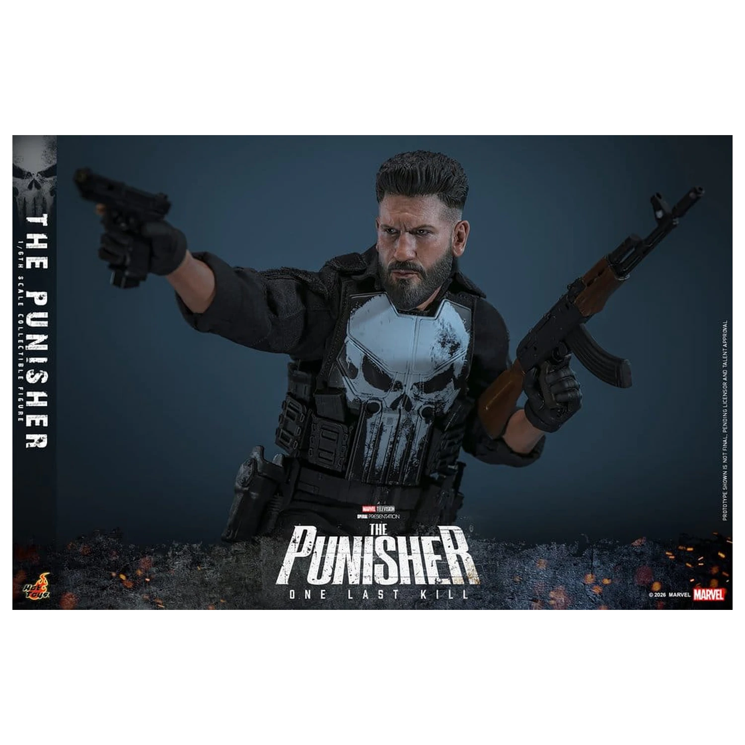 Marvel Television Masterpiece akčná figúrka 1/6 The Punisher 31 cm produktová fotografia