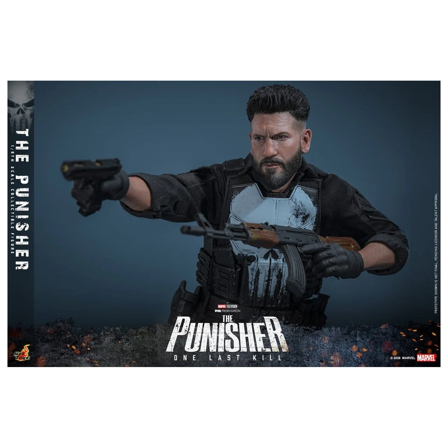Marvel Television Masterpiece akčná figúrka 1/6 The Punisher 31 cm produktová fotografia