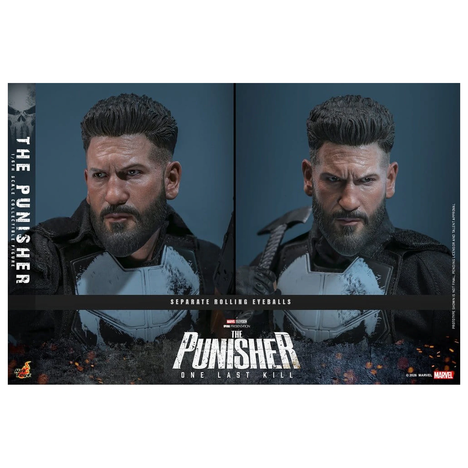Marvel Television Masterpiece akčná figúrka 1/6 The Punisher 31 cm produktová fotografia