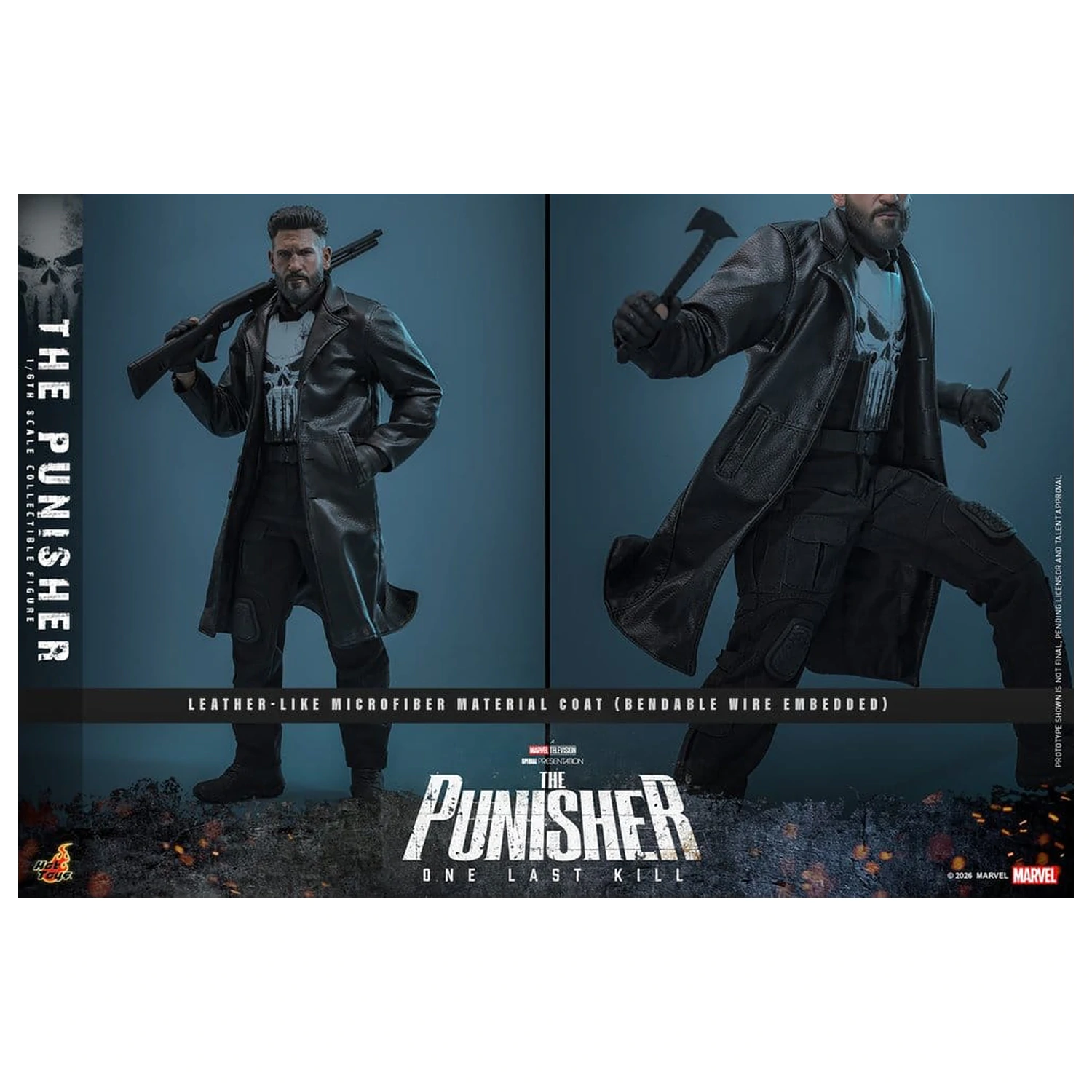 Marvel Television Masterpiece akčná figúrka 1/6 The Punisher 31 cm produktová fotografia