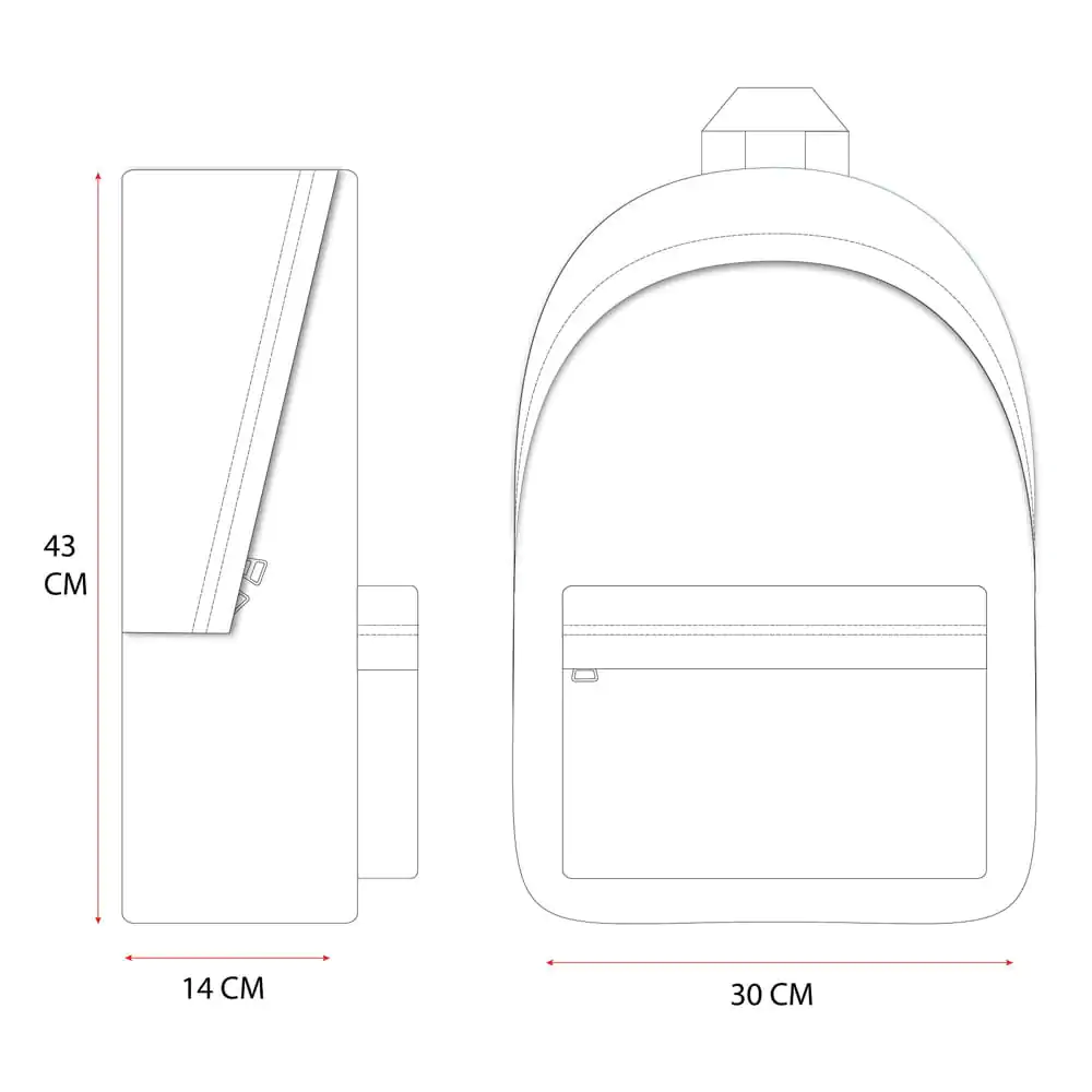 Marvel Ruksak The Armoured Marvel Logo 43 cm produktová fotografia