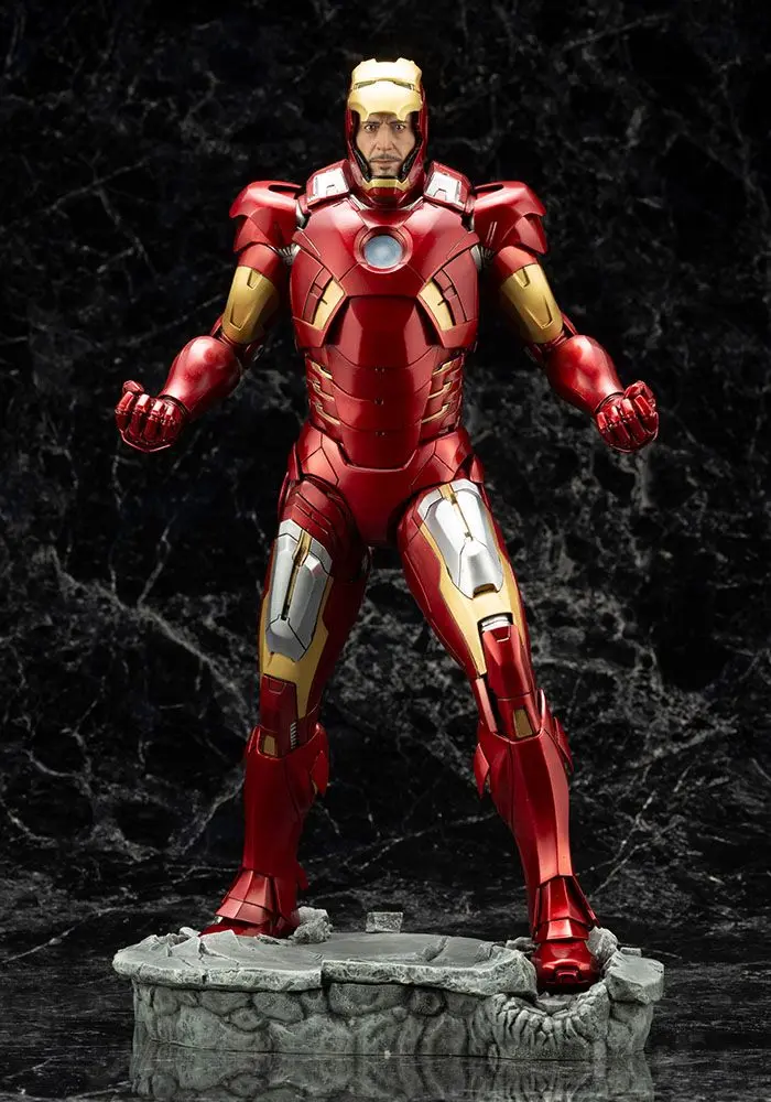 Marvel The Avengers ARTFX PVC soška 1/6 Iron Man Mark 7 32 cm produktová fotografia