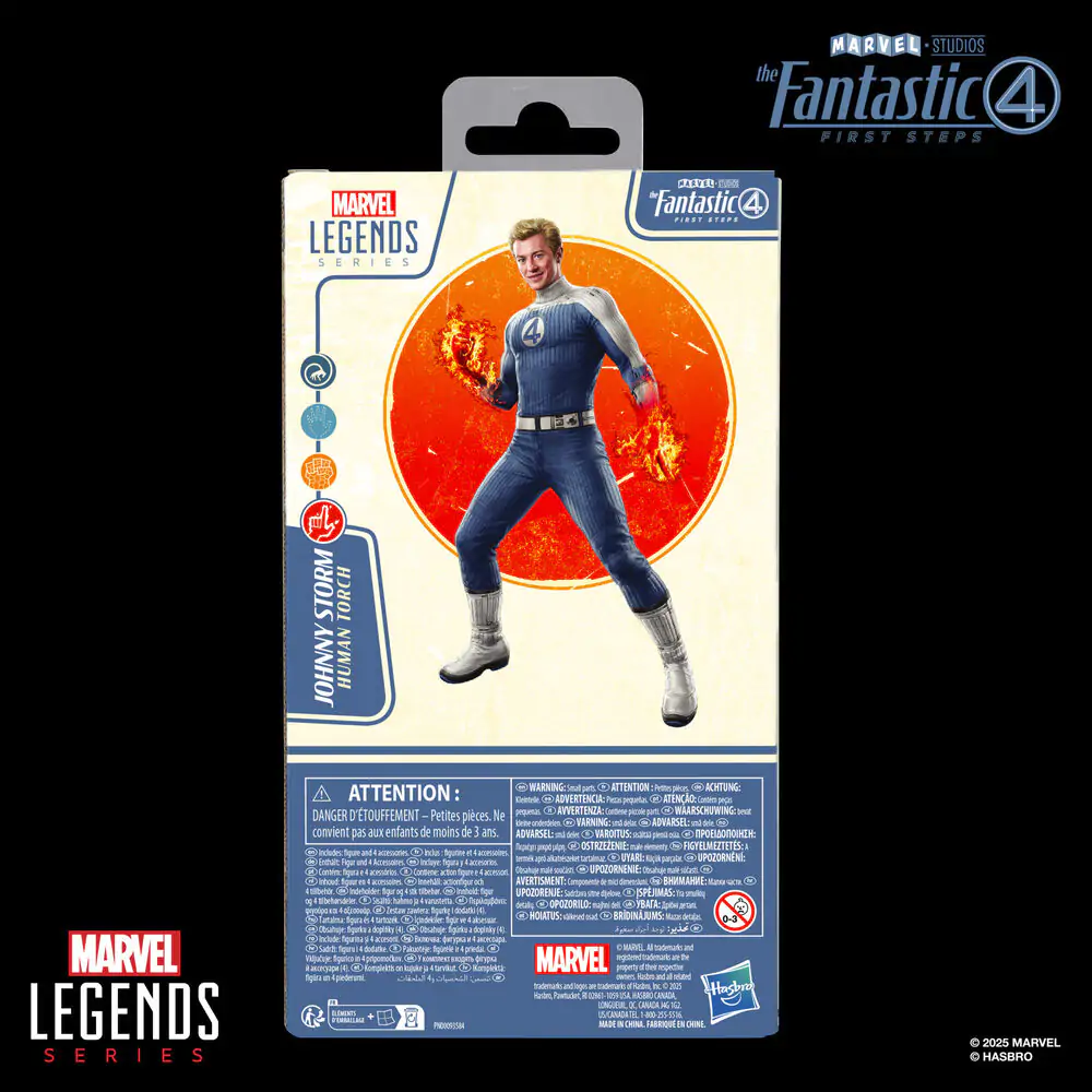 Marvel The Fantastic 4 Johnny Storm figúrka 15 cm produktová fotografia