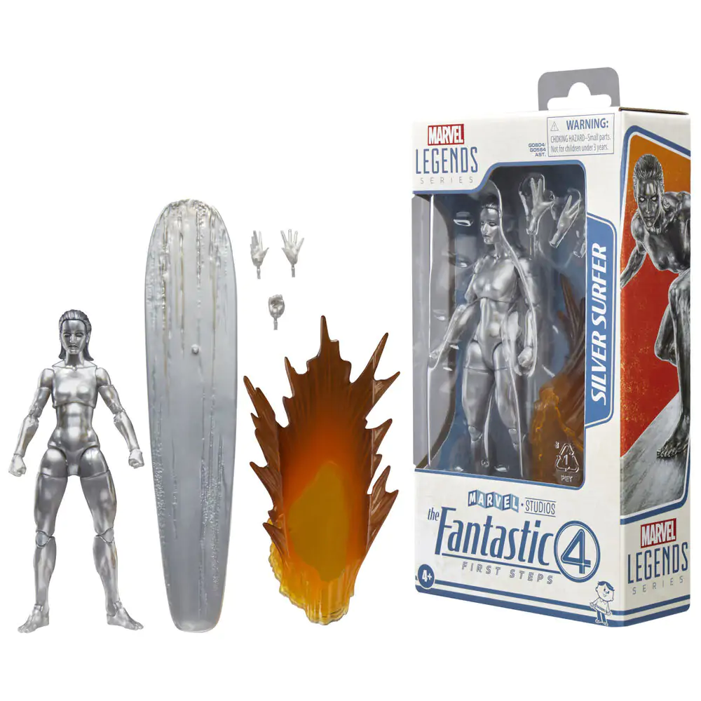 Marvel The Fantastic 4 Silver Surfer figúrka 15cm produktová fotografia