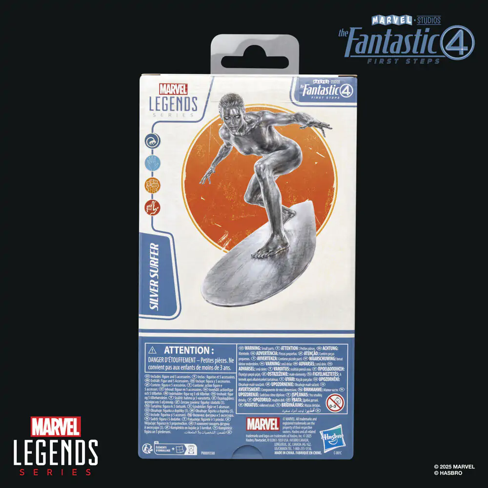 Marvel The Fantastic 4 Silver Surfer figúrka 15cm produktová fotografia