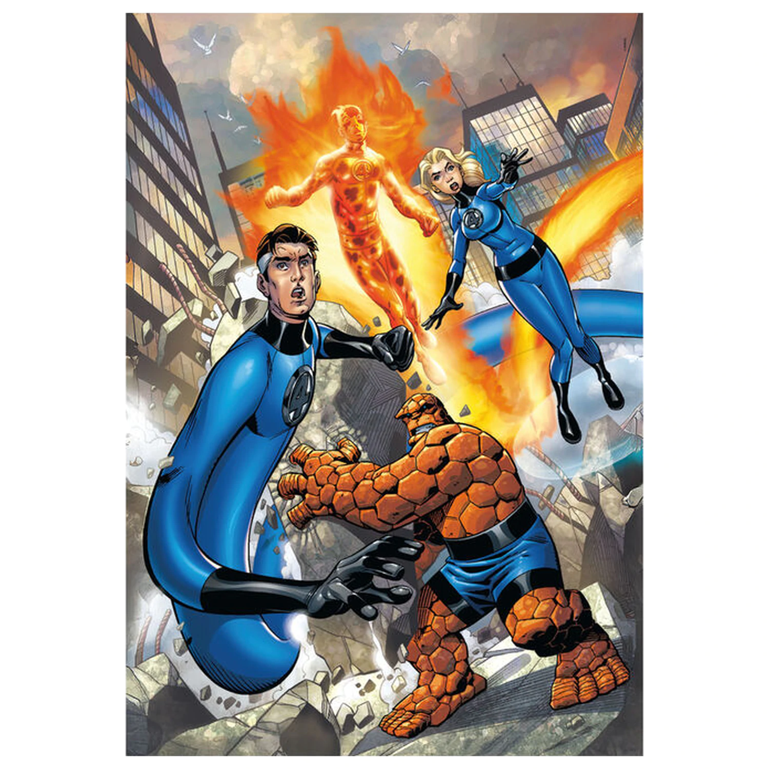 Marvel The Fantastic Four puzzle 104 ks produktová fotografia