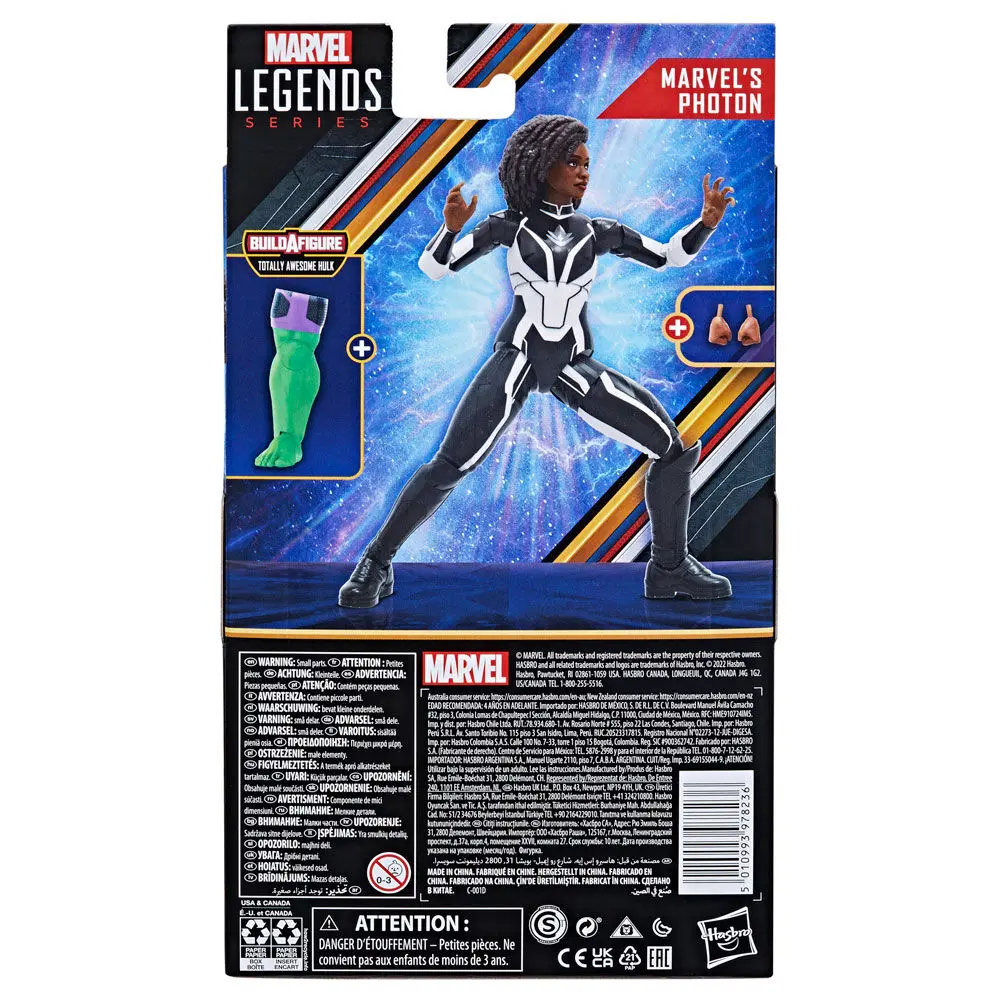 Akčná figúrka Marvel Legends Marvel's Photon (BAF: Totally Awesome Hulk) 15 cm termékfotó