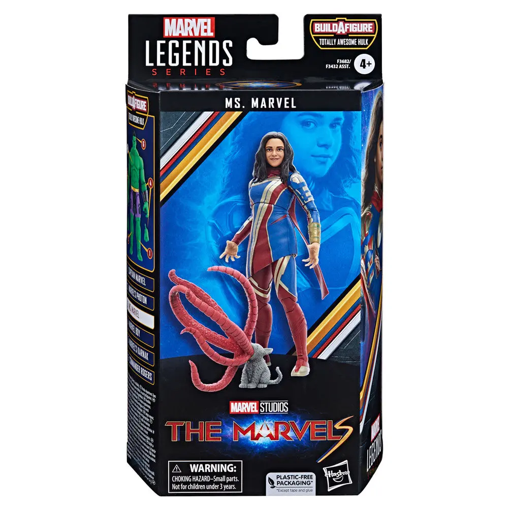 The Marvels Marvel Legends Akčná figúrka Ms. Marvel (BAF: Totally Awesome Hulk) 15 cm produktová fotografia