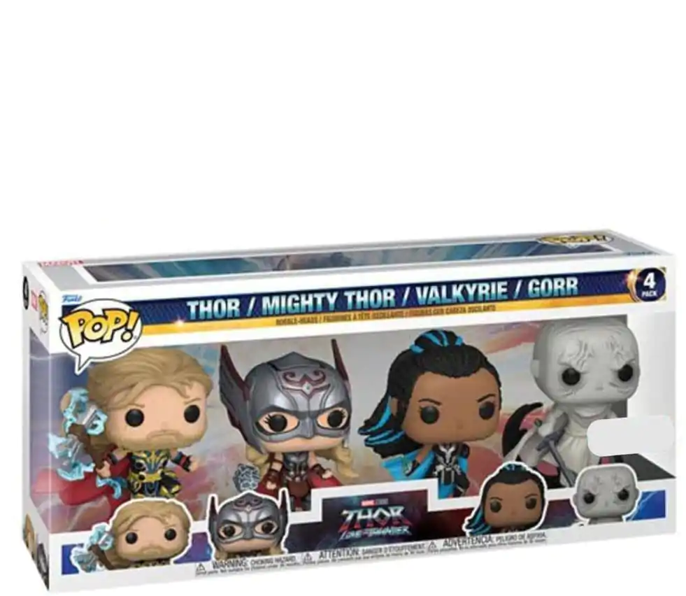 Marvel POP! Movies Vinylová figúrka 4-Pack Thor L&T 9 cm produktová fotografia