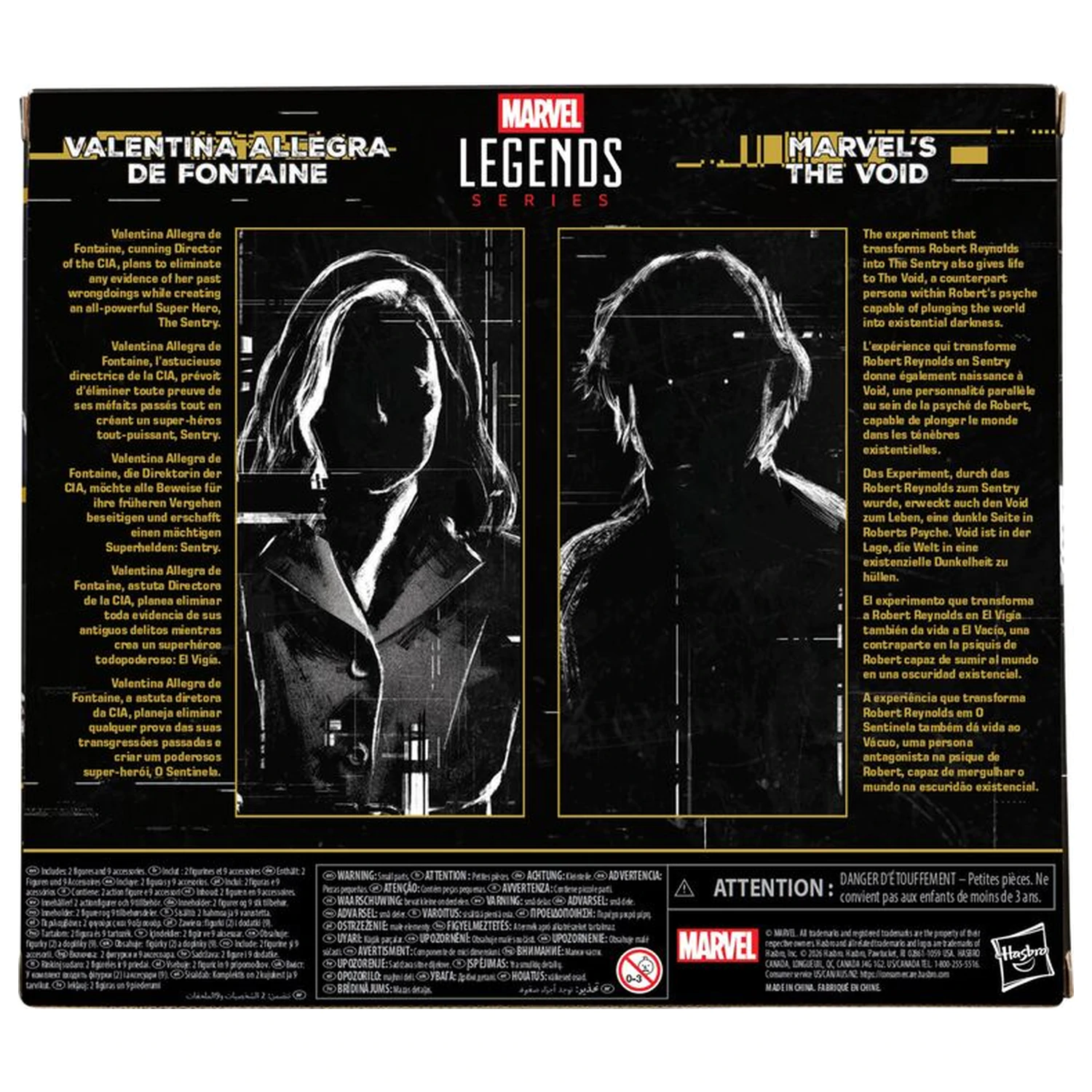 Marvel Thunderbolts Valentina Allegra De Fontaine & Marvels The Void sada 2 figúrok 15 cm produktová fotografia