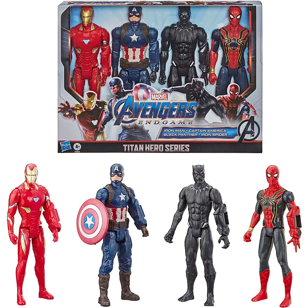 Marvel Titan Hero Series balenie 4 figúrok 30 cm produktová fotografia