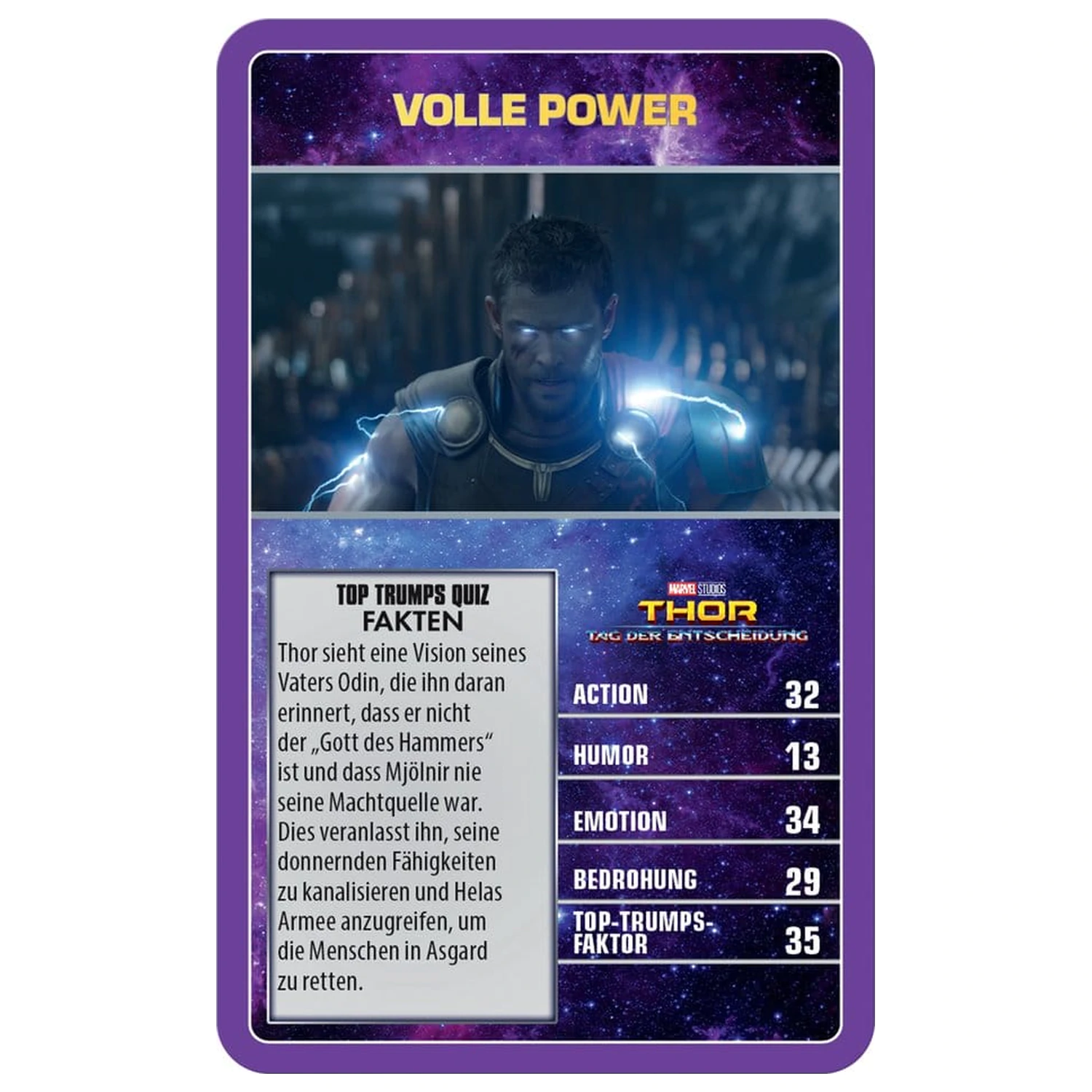Marvel kartová hra Top Trumps zberateľské predmety *Nemecká verzia* produktová fotografia