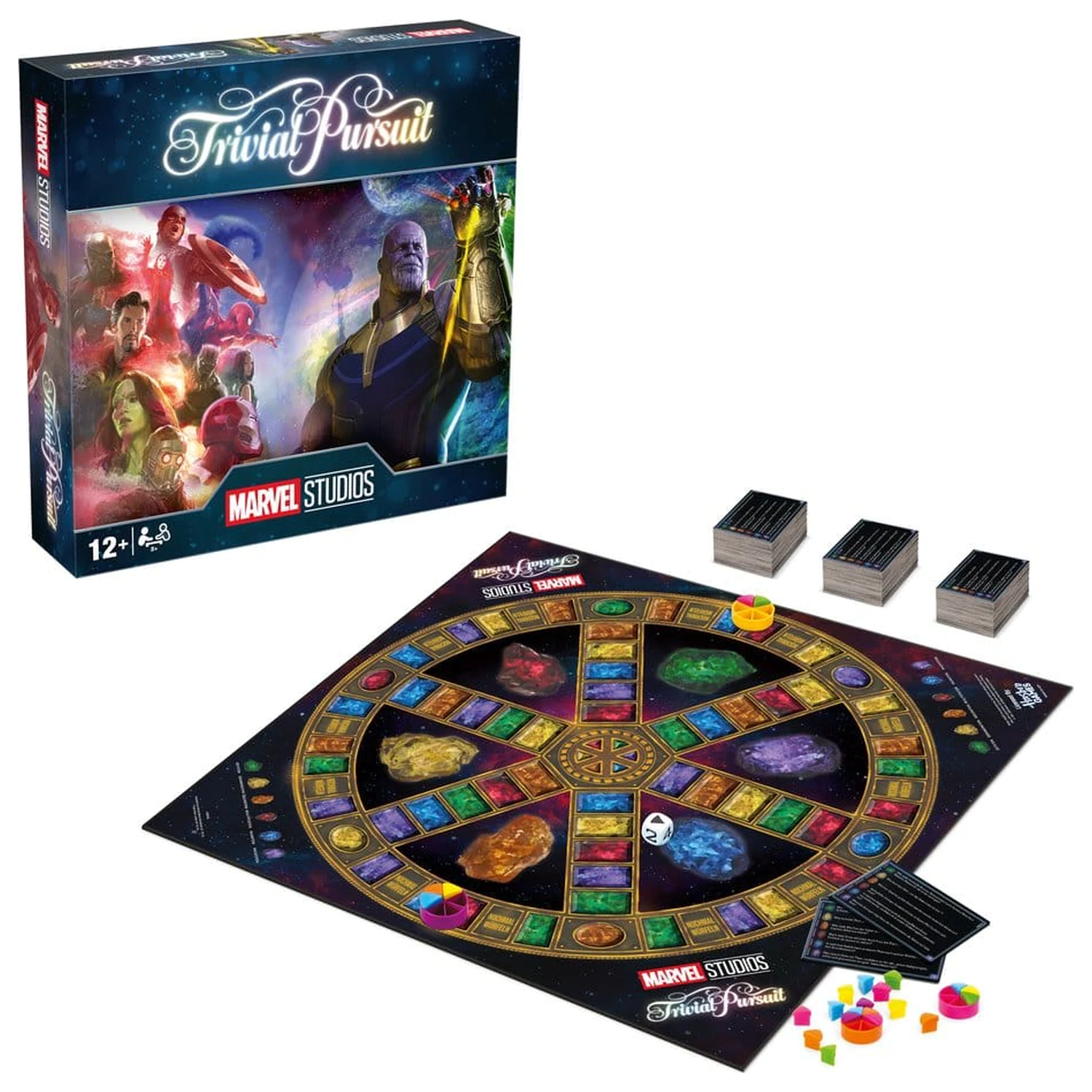 Marvel stolová hra Trivial Pursuit Universe XL *German Version* produktová fotografia