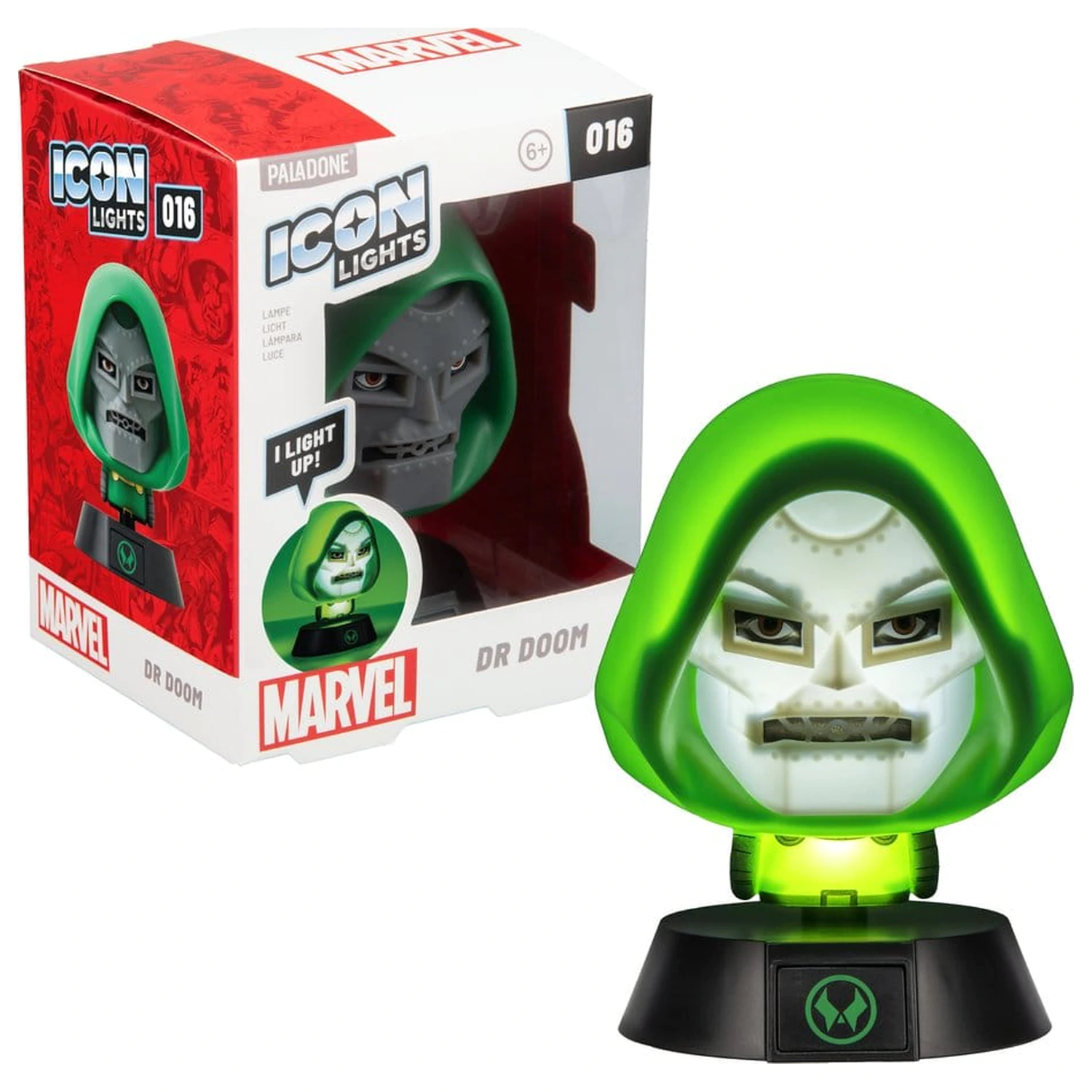 Marvel Universe Icon Light Dr Doom 11 cm produktová fotografia