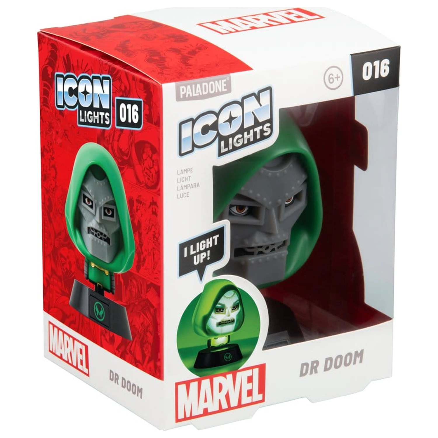 Marvel Universe Icon Light Dr Doom 11 cm produktová fotografia
