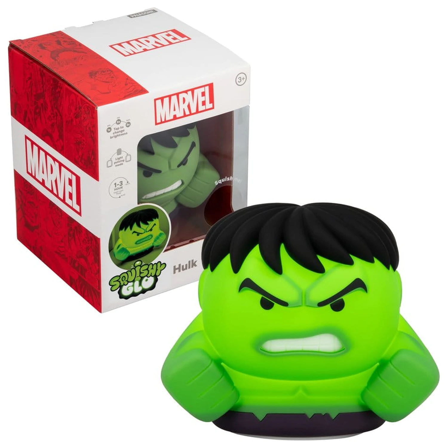 Marvel Universe SquishyGlo Silicon Svetelný Hulk 15 cm produktová fotografia