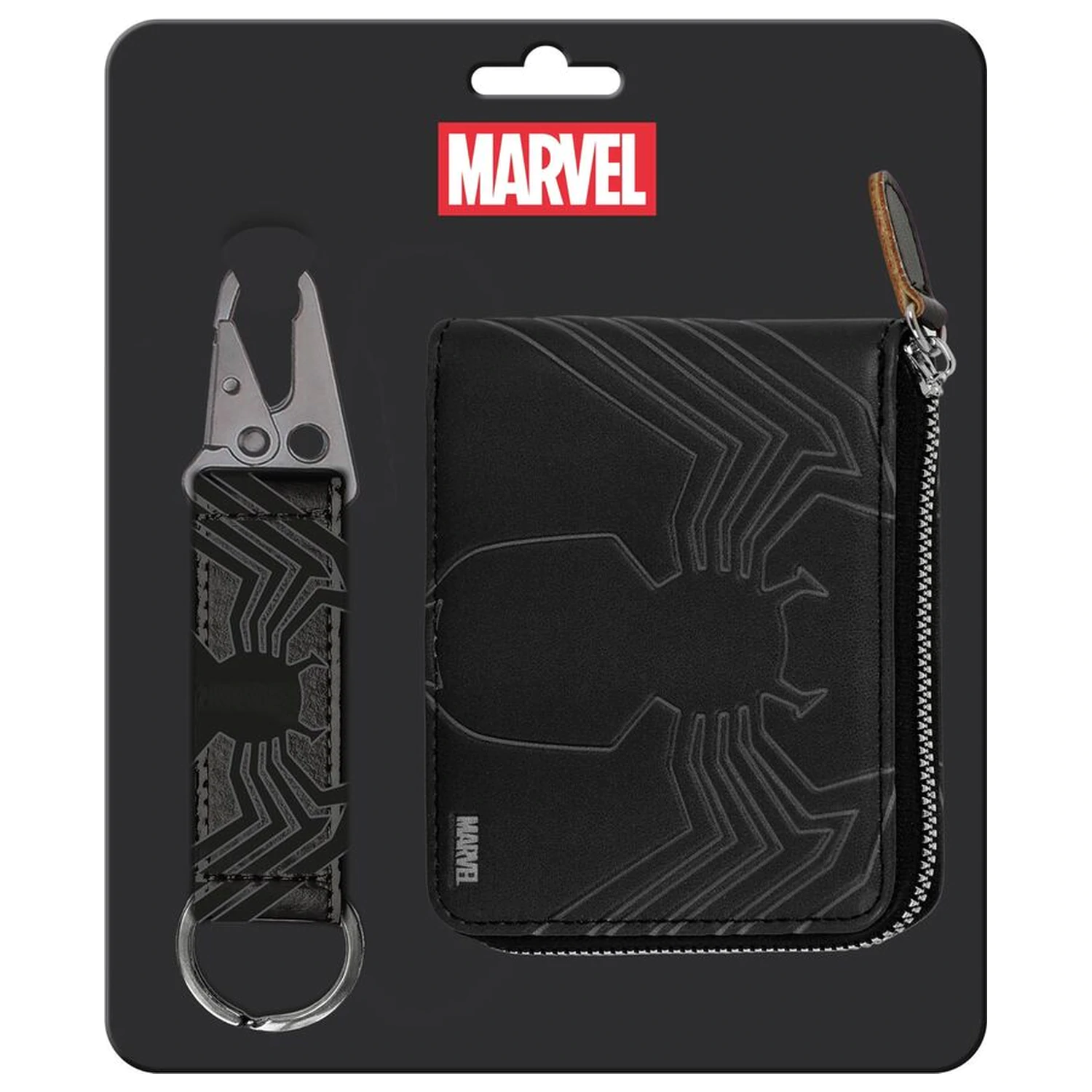 Marvel Venom kľúčenka + súprava peňaženky produktová fotografia