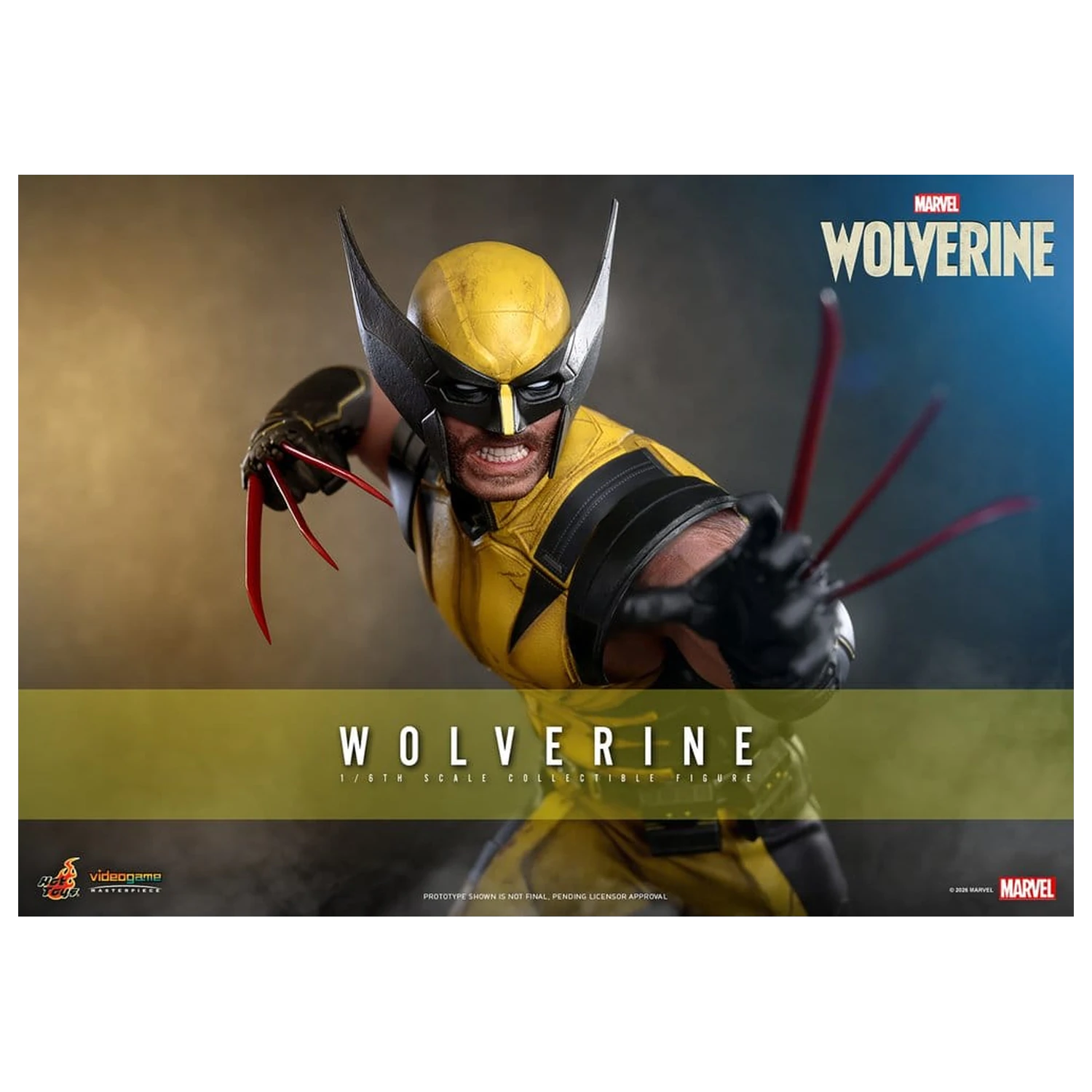 Marvel Video Game Masterpiece akčná figúrka 1/6 Wolverine 29 cm produktová fotografia
