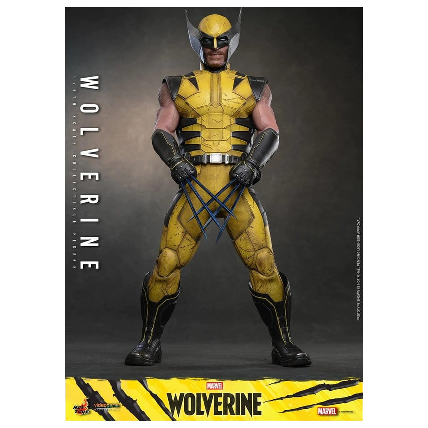 Marvel Video Game Masterpiece akčná figúrka 1/6 Wolverine 29 cm produktová fotografia