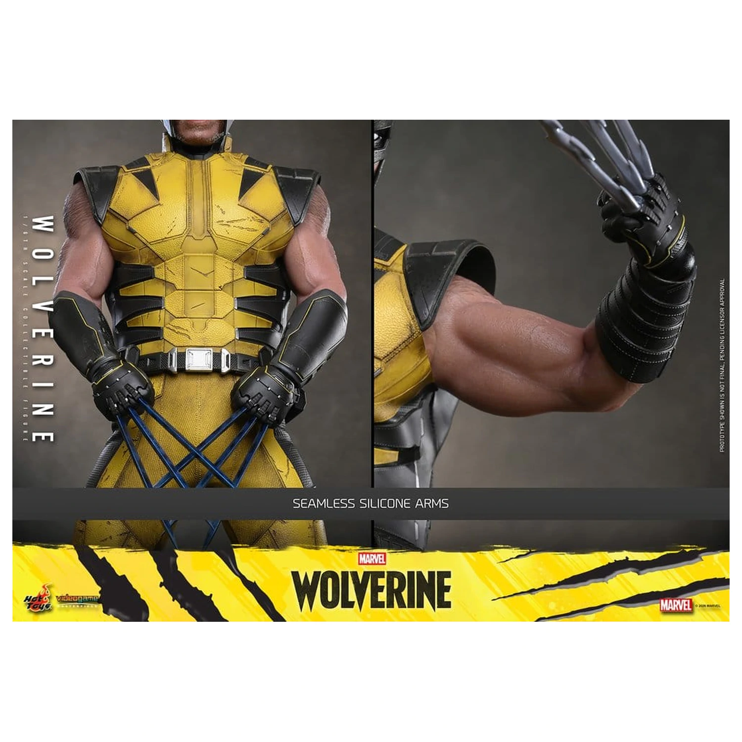 Marvel Video Game Masterpiece akčná figúrka 1/6 Wolverine 29 cm produktová fotografia
