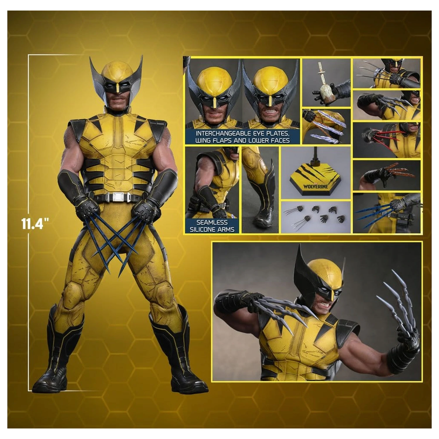 Marvel Video Game Masterpiece akčná figúrka 1/6 Wolverine 29 cm produktová fotografia
