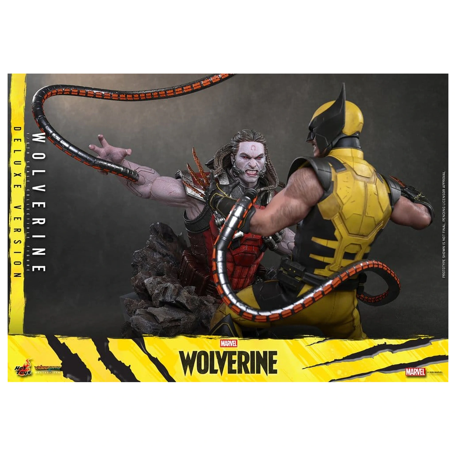 Marvel Video Game Masterpiece akčná figúrka 1/6 Wolverine (Deluxe Version) 29 cm produktová fotografia