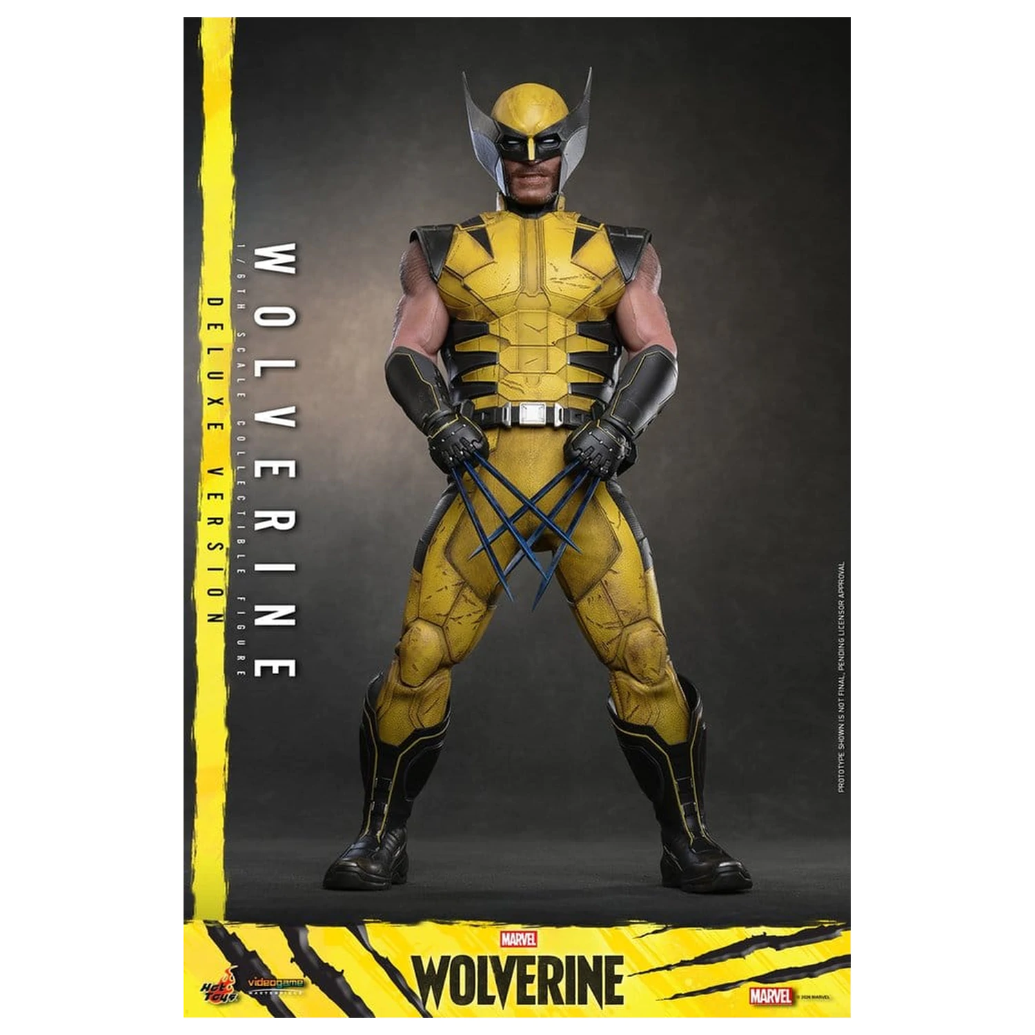 Marvel Video Game Masterpiece akčná figúrka 1/6 Wolverine (Deluxe Version) 29 cm produktová fotografia