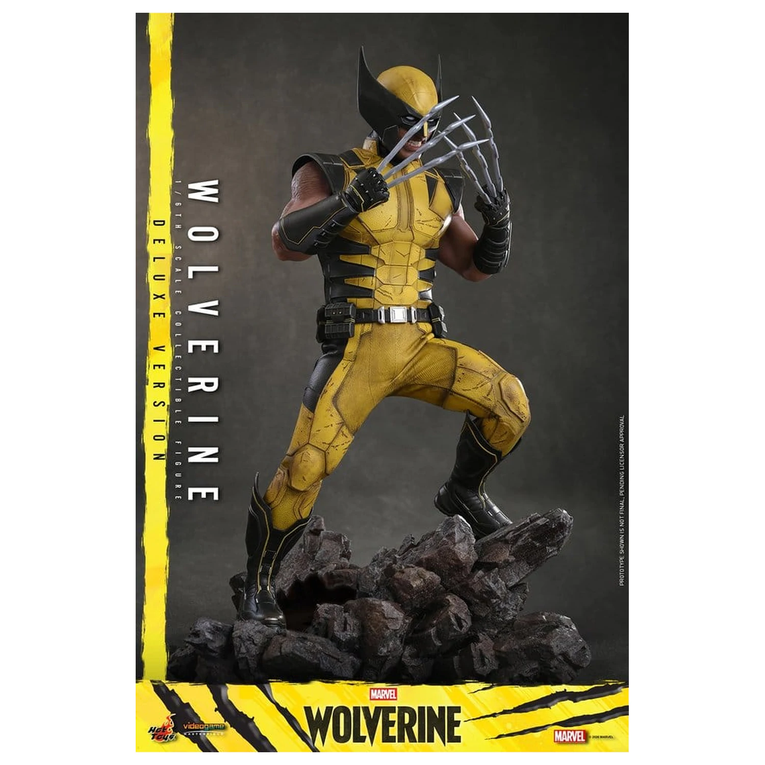 Marvel Video Game Masterpiece akčná figúrka 1/6 Wolverine (Deluxe Version) 29 cm produktová fotografia