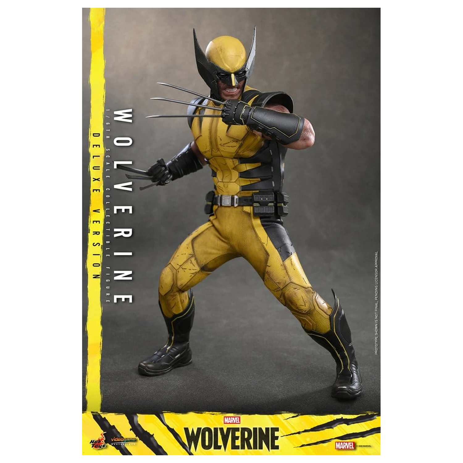 Marvel Video Game Masterpiece akčná figúrka 1/6 Wolverine (Deluxe Version) 29 cm produktová fotografia