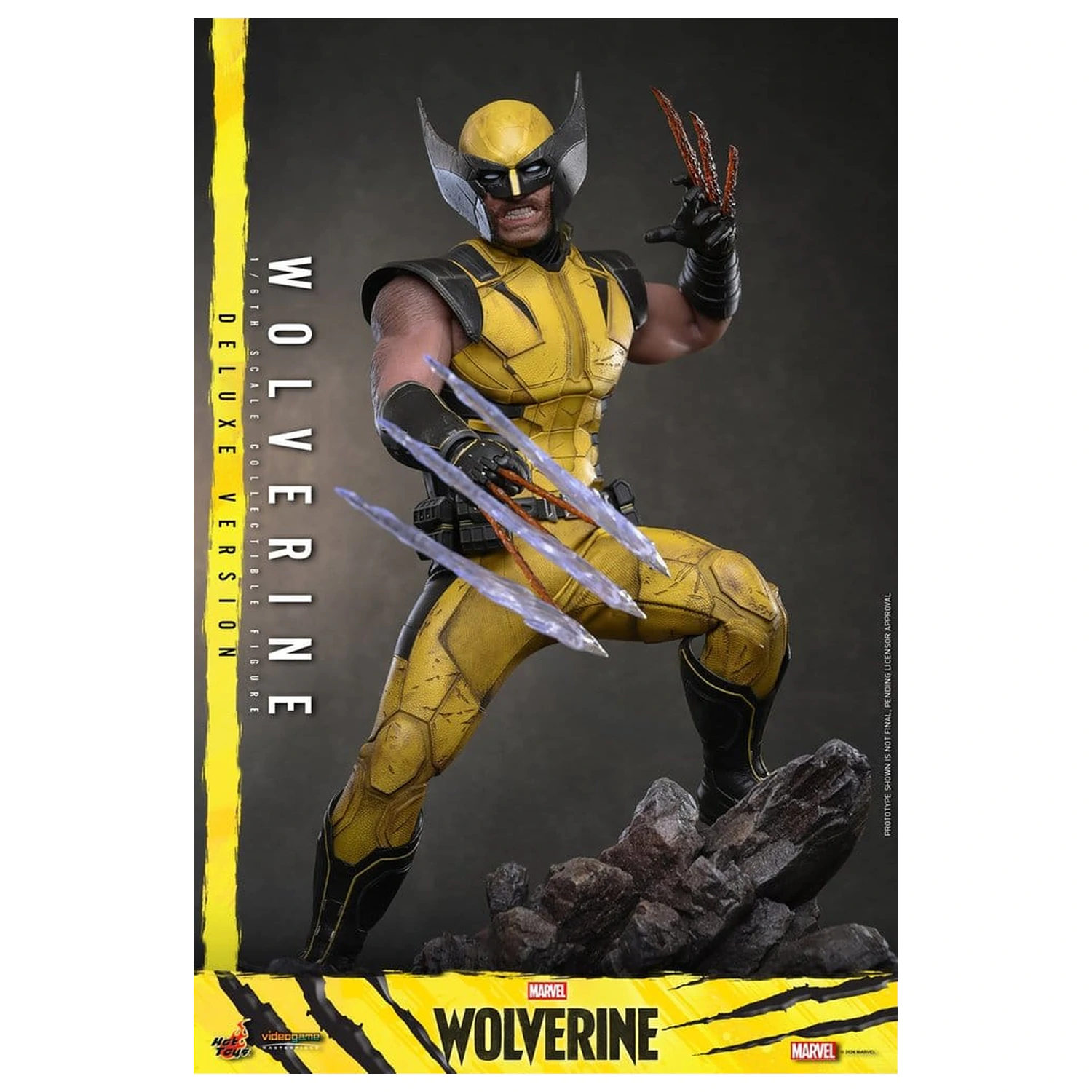 Marvel Video Game Masterpiece akčná figúrka 1/6 Wolverine (Deluxe Version) 29 cm produktová fotografia