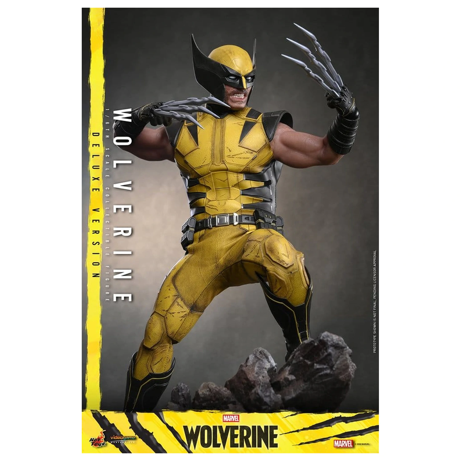 Marvel Video Game Masterpiece akčná figúrka 1/6 Wolverine (Deluxe Version) 29 cm produktová fotografia