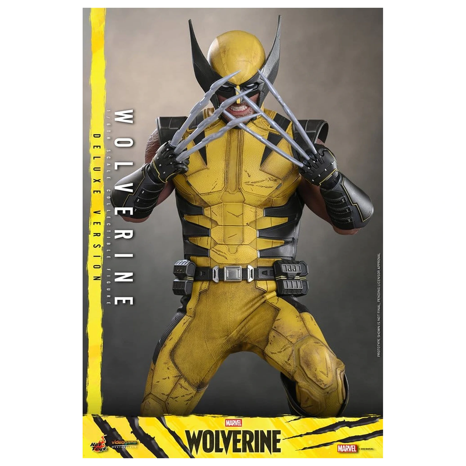 Marvel Video Game Masterpiece akčná figúrka 1/6 Wolverine (Deluxe Version) 29 cm produktová fotografia