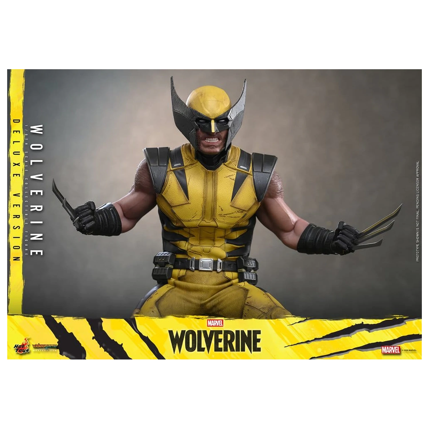 Marvel Video Game Masterpiece akčná figúrka 1/6 Wolverine (Deluxe Version) 29 cm produktová fotografia