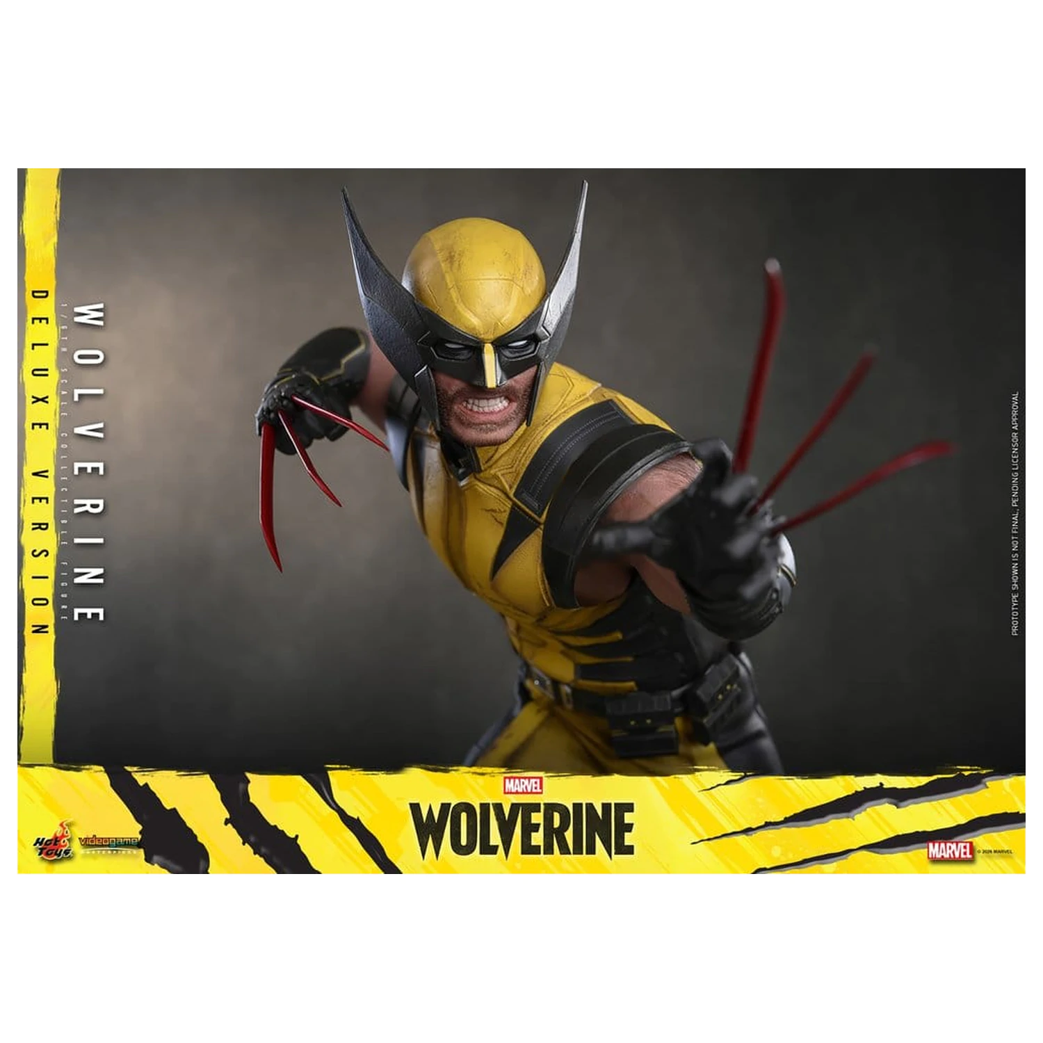 Marvel Video Game Masterpiece akčná figúrka 1/6 Wolverine (Deluxe Version) 29 cm produktová fotografia