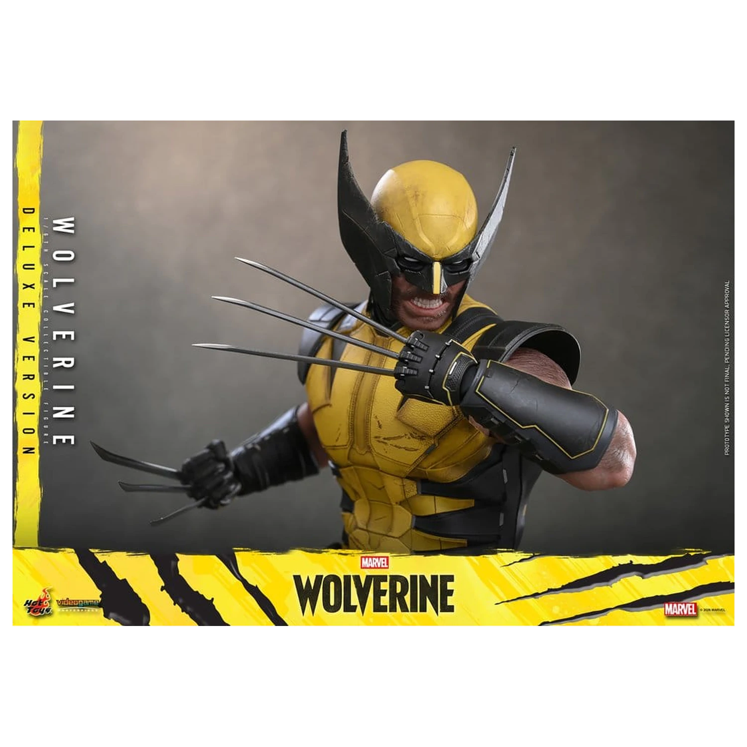 Marvel Video Game Masterpiece akčná figúrka 1/6 Wolverine (Deluxe Version) 29 cm produktová fotografia
