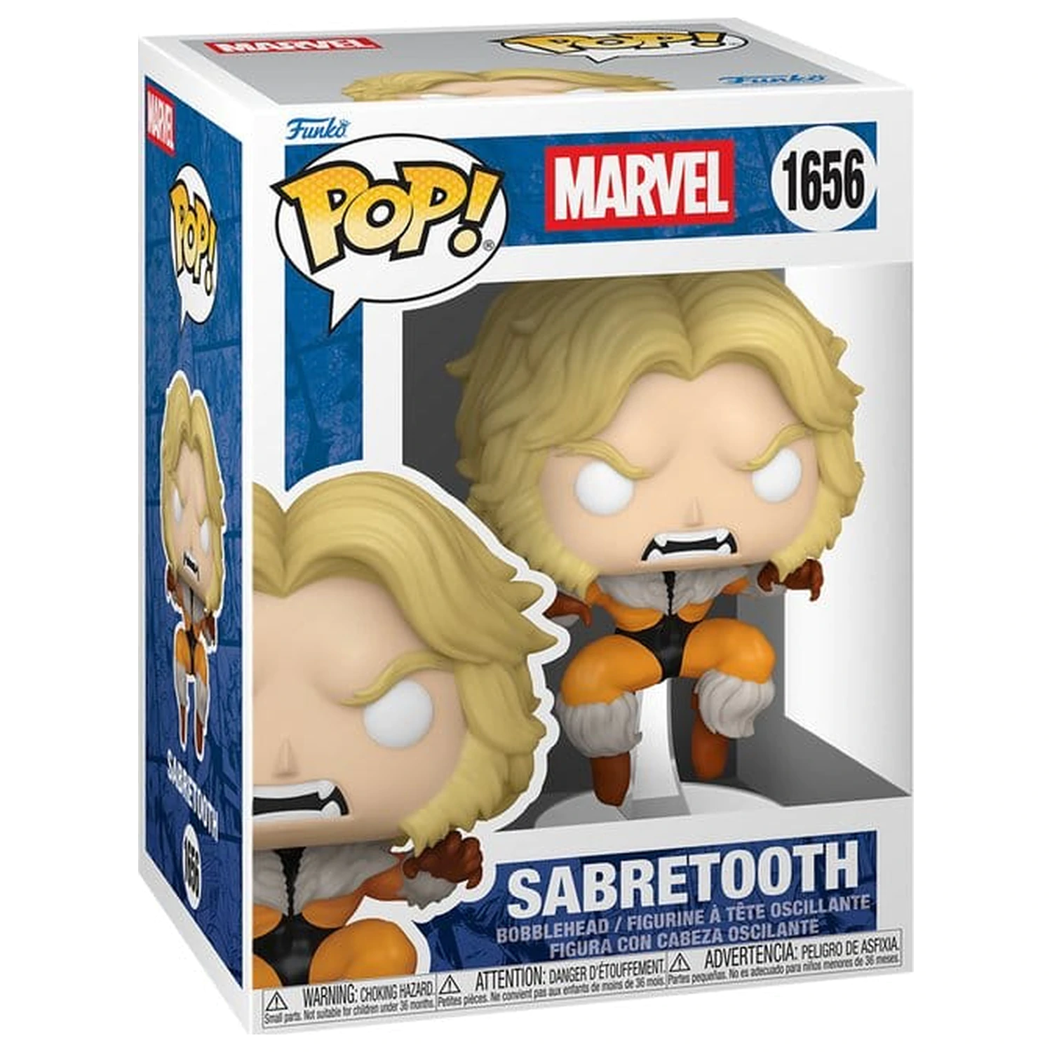 Marvel Weapon X Program Funko POP! Vinylová figúrka Sabertooth 9 cm produktová fotografia