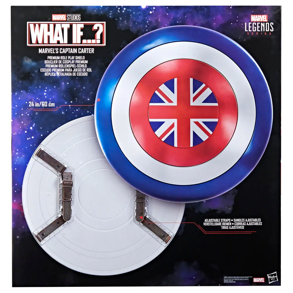 Marvel What If...? Captain Carter štít produktová fotografia